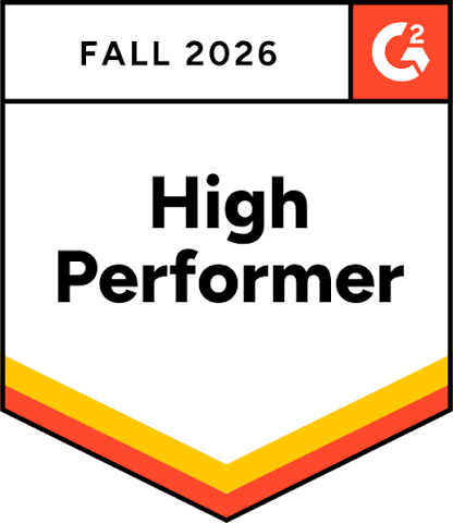 G2 High Performer Fall 2026